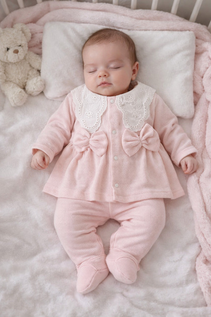 Gökçe Bebe KIZ BEBEK 10'LU YENİDOĞAN HASTANE ÇIKIŞI ZIBIN SETİ