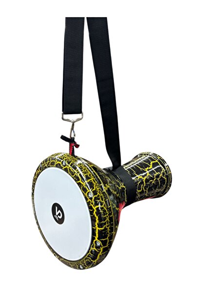 Sarı Çatlak Darbuka | Alüminyum Döküm | Askı + Kılıf + Alyan Anahtarı Hediyeli