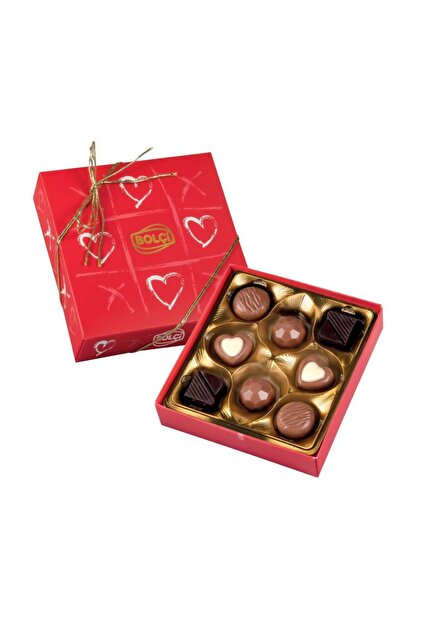 Butik Dört Kalp Spesiyal Çikolata Kutusu 80g