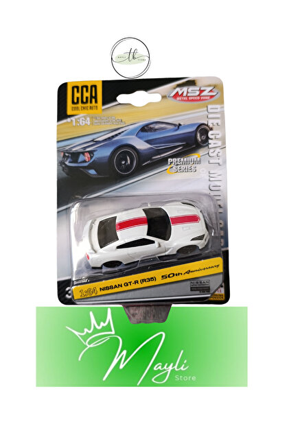 CCA 1/64 Nissan GT-R (R35) 50th Anniversary 1/64 - Fiyatı, Yorumları