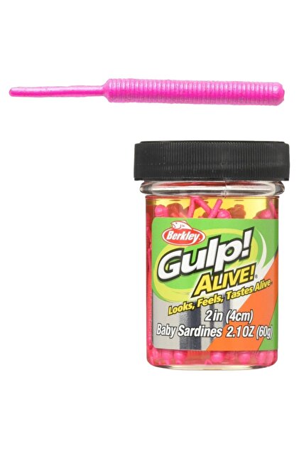 GULP アジメバル 旧フォーミュレーション Baby Sardine BERKLEY Gulp! Alive!® Baby Sardine - Pink - Fiyatı, Yorumları
