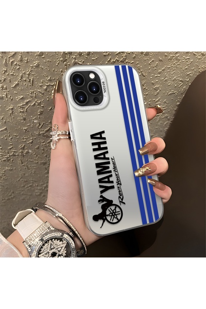 iPhone 16 Pro Max ile Uyumlu Anti Düşme İnce Sert Kılıfı BMW Desenli