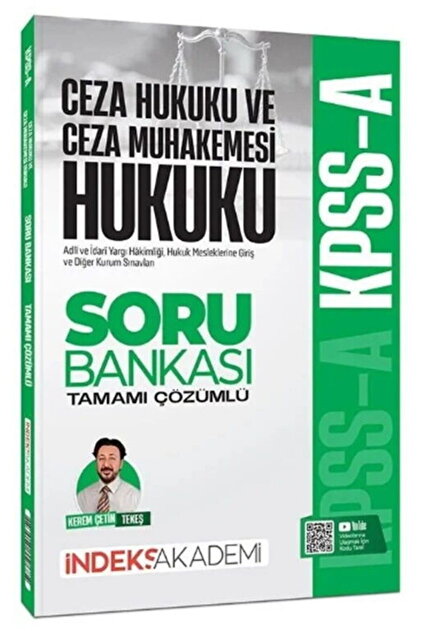 İndeks Akademi KPSS A Grubu Ceza Hukuku ve Ceza Muhakemesi Hukuku