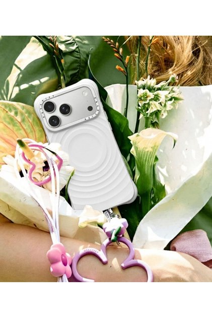 Ripple iPhone 17 Pro Case [Soft Touch/Lightweight/Compatible with Magsafe] - Oat