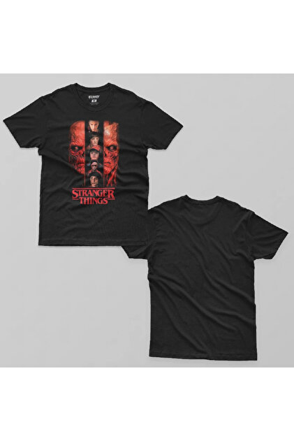 洋楽 Inna City Boyz Strugglin' N Strivin' Crazy Vecna And Kids Stranger Things Erkek Tişört - Fiyatı, Yorumları