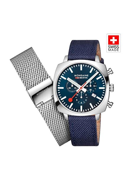 MONDAINE GRAND CUSHION MSL.41440.LD.SET Erkek Kol Saati - Fiyatı