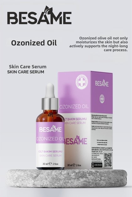 Repairing and Night Care Serum with Ozonated Oil Content 30 ml