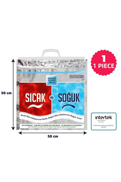 1Pcs Portable Hot-Cold Thermos Bag-Thermal Bag 50*50*10cm