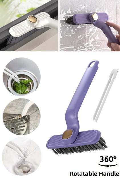 Rotating Head Tweezers Cleaning Brush 360 ° Narrow Space and Detail Cleaning Brush