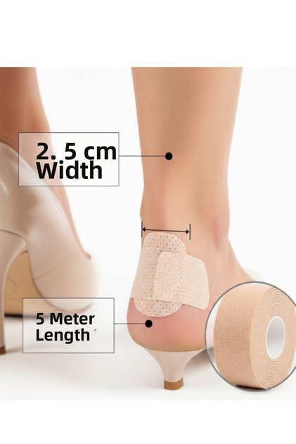 Stop Shoe Strikes Your Steps More Comfortable with 2.5cm X 5m Shoe Strike Prevention Tape