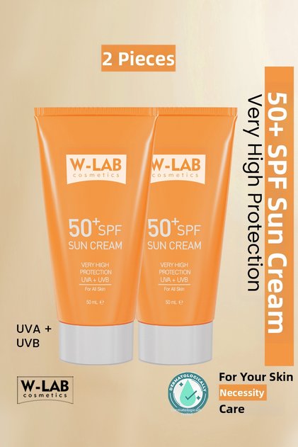 Protective 50+Spf Sunscreen 50 ml Set of 2