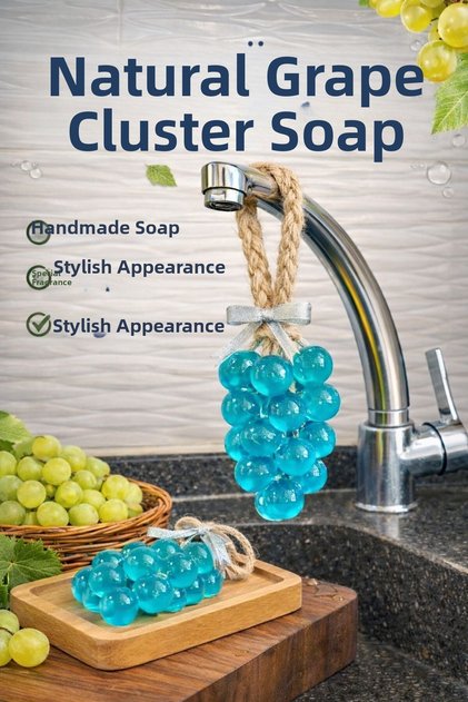 Natural Grape Cluster Soap