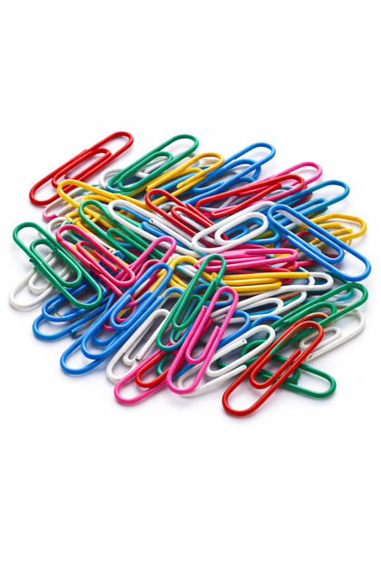 nistabolje 200Pcs Colorful Paper Clips Practical and Durable Paper