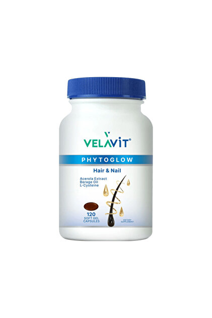 Velavit Phytoglow Hair & Nail - Saç ve Tırnak Destekleyici - 120