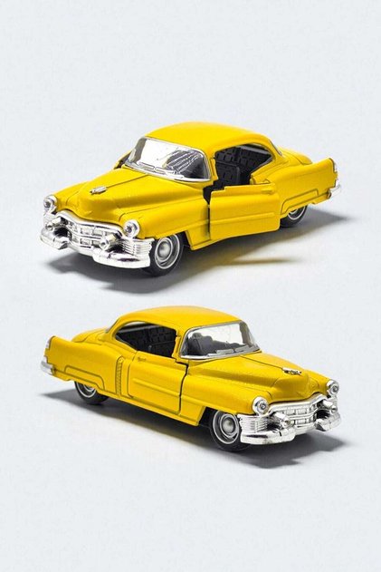 1953 Cadillac Serıes 62 Coupe Çek Bırak 5inch. Lisanslı Model Araba, Oyuncak Araba 1:43