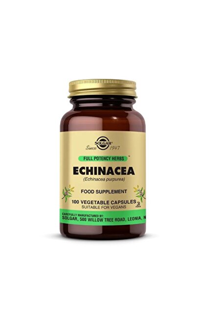 サプリメント aikina Solgar Echinacea 100 Kapsül 520 mg Fiyatı, Yorumları - Trendyol
