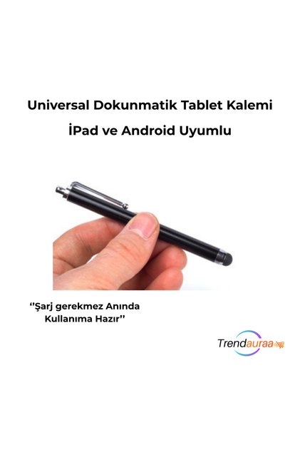 Universal Touch Tablet Pen - Compatible with iPad and Android