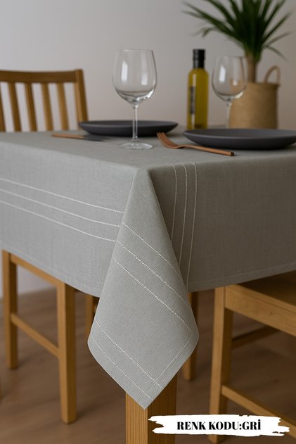 Colber Leke Tutmaz Masa Örtüsü 160x220 cm – Şık ve Dayanıklı