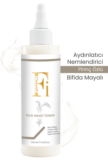 Qremfi Rice Moist Aydınlatıcı, Yenileyici ve Nemlendirici Pirinç