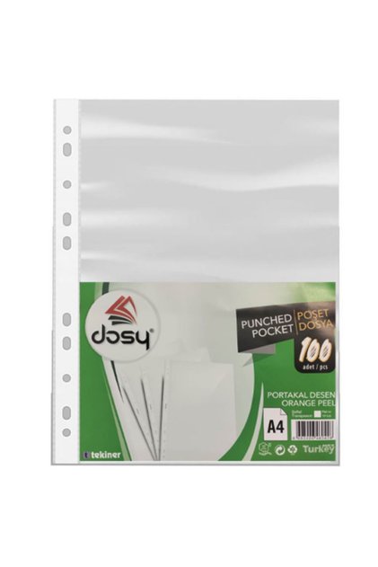 PP POŞET DOSYA A4 100 LÜ