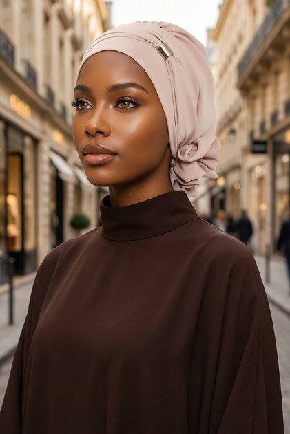 عمامة جاهزة مع إكسسوارات، حجر، HT-95