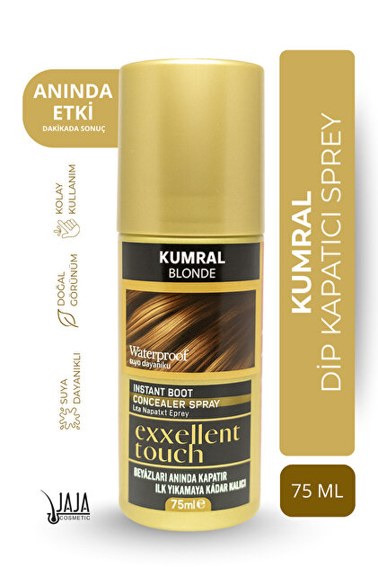 Jaja Sarı (Blonde) Dip Kapatıcı Saç Spreyi | 75 ML & Pratik