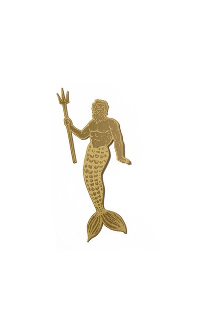 Designworks Jumbo Metal Bookmark Poseidon