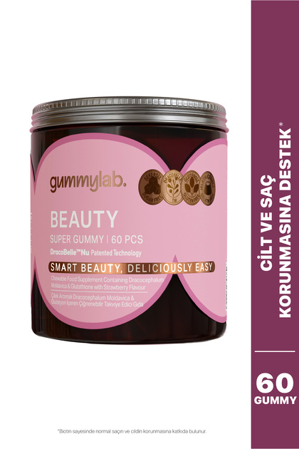 gummylab. Beauty Cilt Korumasına Destek Dracocephalum Moldavica