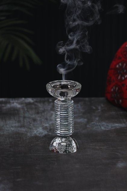 مبخرة زجاجية كريستالية فاخرة