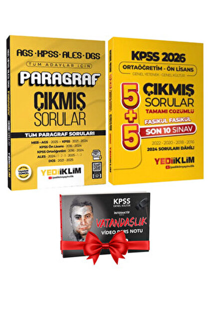 Murat Yayınları 2513 EKPSS Ortaöğretim - Önlisans - Fiyatı, Yorumları