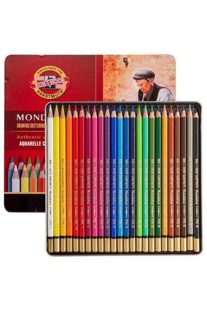 Kohinoor Mondeluz Sulandırılabilir Kalem 24'lü N:3724