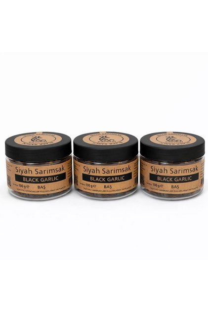 Siyah Sarımsak Baş 100 gr 3'lü Paket