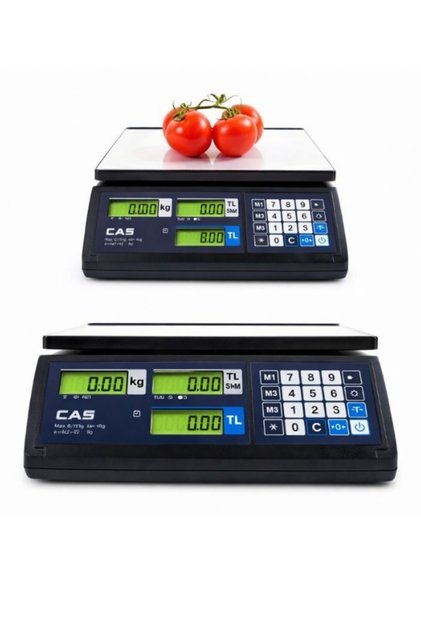 ER JR C 15-30 KG SET ÜSTÜ TERAZİ + YP/ RS 232 KABLO