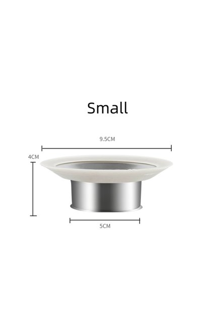 ssmall Squatting Pan Anti-smell Plug Stainless Steel Squat Toilet Deodorize Stopper Bathtub Anti-blo