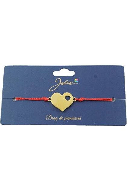 Bratara Aurie Inox Inima Decupata,Jolie