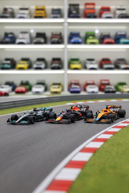 HOT WHEELS F1 Araç Koleksiyonu Premium Formula 1 2024 - 3'lü Set +