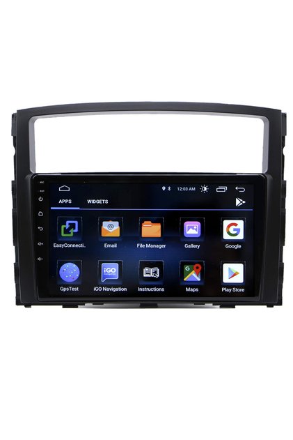 A-A Android Full Touch Screen Monitor for Mitsubishi Pajero 2008–2016, 32GB, CANBUS