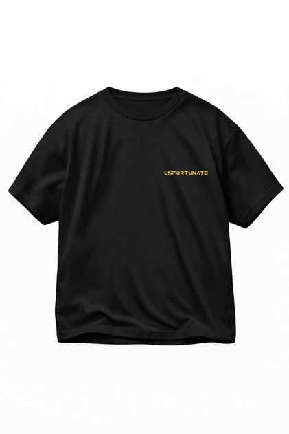 T-Shirt Oversized 100% Cotton Comfortable Fit Unfortunate Printed Premium
