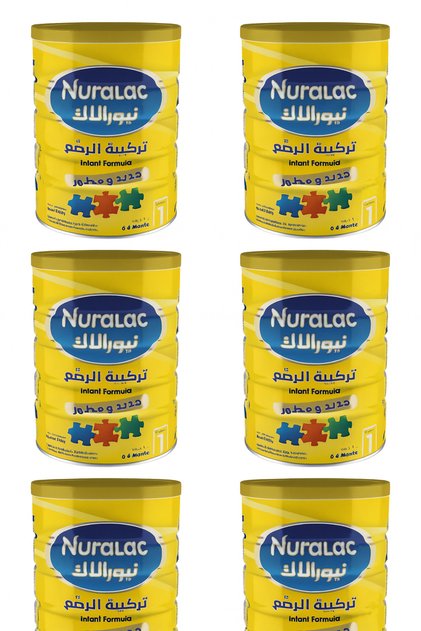 Nuralac 1 900 1*6 g نيورالاك رقم 1