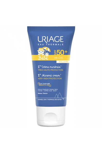 Cremă minerală de protecție solară 1er Bebe, SPF 50+, 50 ml