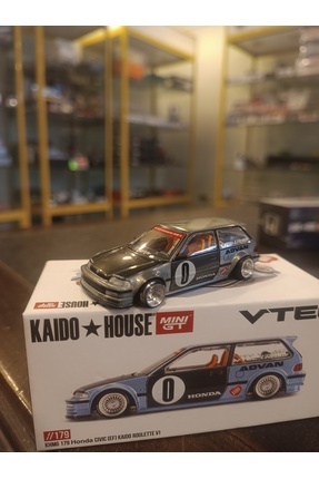 mini gt CHASE Kaido House x Mini GT Honda Civic (EF) Kaido Works