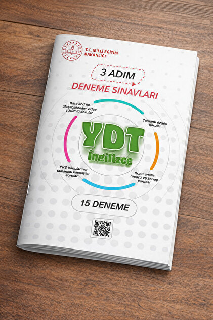 Yetsis Yayınları YDT İngilizce 3 Adım Deneme Sınavları - Fiyatı