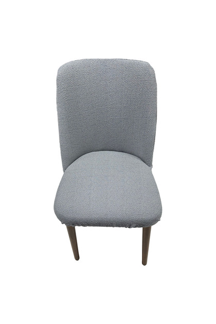 6 Pieces a Quality Jacquard Tree Pattern High Quality Flexible Elastic Oval Chair Cover 6 Pieces