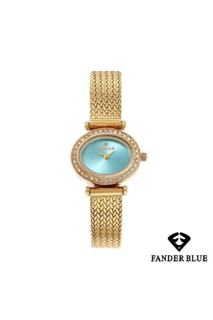 Fenderblow Women's Steel Watch with Sky Blue Dial