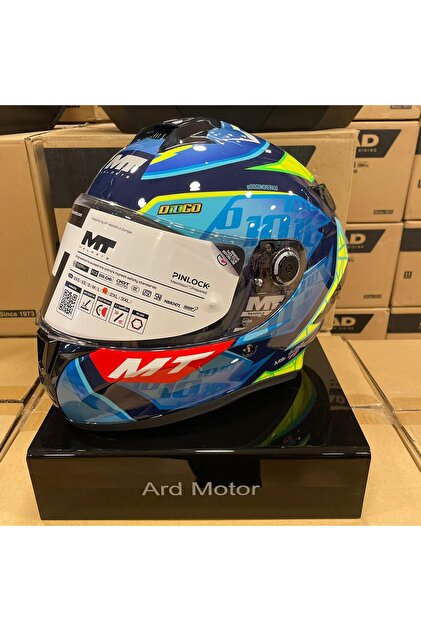 MT Helmets MT TARGO S DIOGO MOREIRA C7 PARLAK KASK - Fiyatı, Yorumları