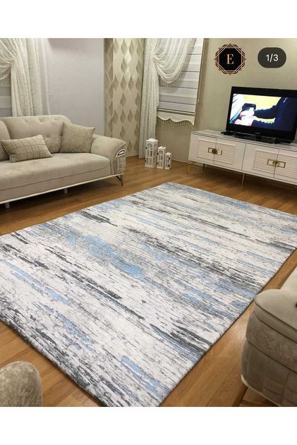 Elastic Velvet Thin Fabric Carpet Cover - Washable - 4M²=160X230 Cm, 6M²=200X300 cm