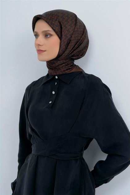 Saf İpek Twill Eşarp 9556D 88