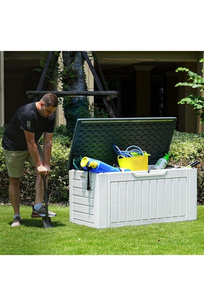 Divona Home 4025 HDPE BAHÇE BALKON SANDIĞI 600 LİTRE (G 150 x D 70