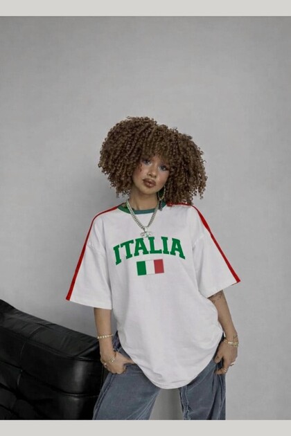 Vintage Turkey Printed Unisex Oversized T-Shirt