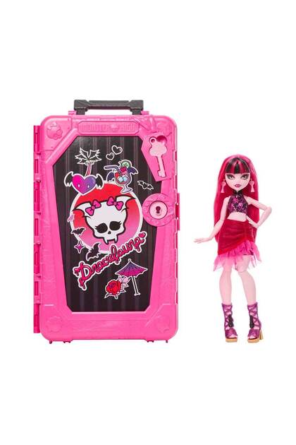 MONSTER HIGH Gizemli Arkadaşlar Tatil Bebeği JDR49 - Draculaura